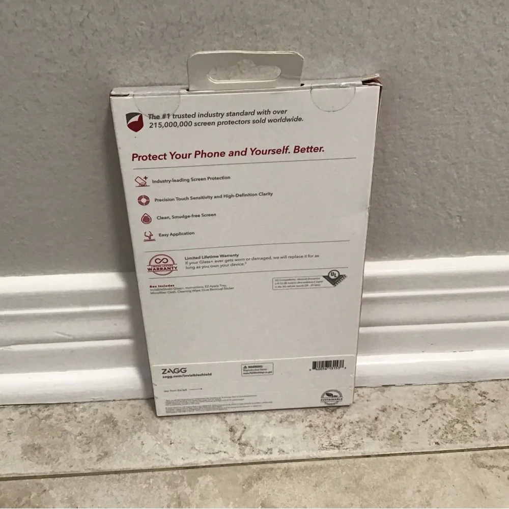 Zagg Invisible Shield Glass + iPhone 12 Pro Max